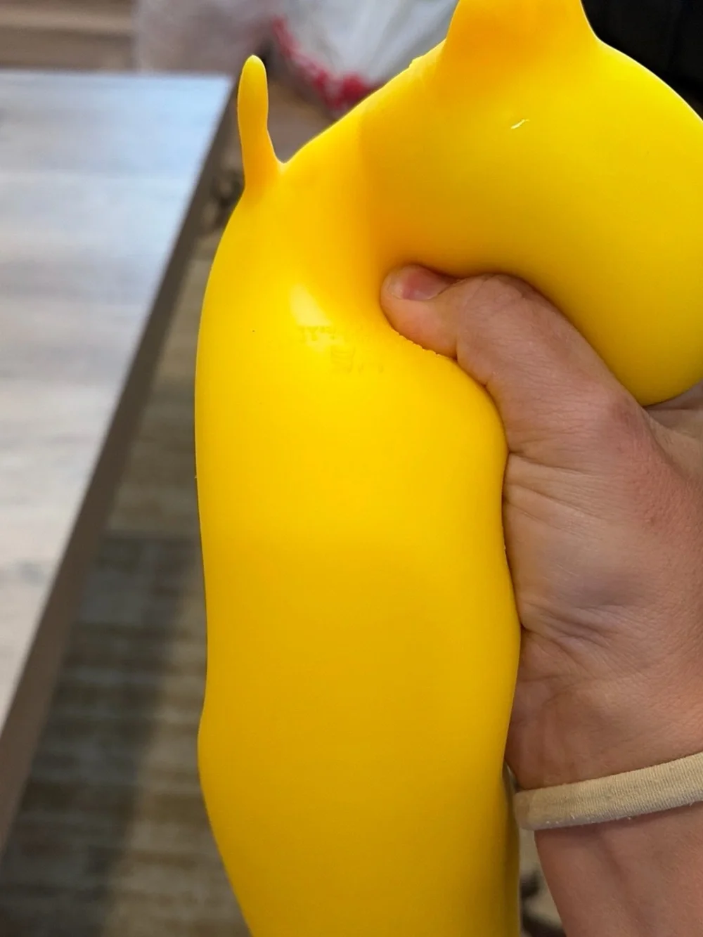 Easy Squeezy Puppy Yellow Kids Learning Toy